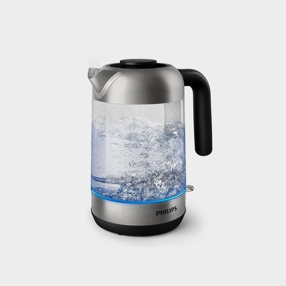 کتری شیشه ای فولاد ضد زنگ، کریستال 2200 وات 1.7 لیتر، نشانگر وضعیت نور ورودی متوسط - تصویر 4